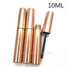 10ml Eyeliner Tube Cosmetic Empty Eyelashes Tube Mascara Eyeliner Vials Bottle Makeup Rose Gold Container with Brush Plugs 2024 - buy cheap