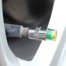 Monitor de pressão da válvula do pneu automóvel, 4 unidades, haste da válvula indicador sensor alerta olhos kit de ferramentas de diagnóstico 2024 - compre barato
