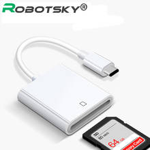 Tipo c usb 3.1 USB-C para micro sd tf leitor de cartão otg cabo de dados tipo-c mini adaptador para macbook telefone para samsung huawei xiaomi 2024 - compre barato