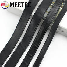 Meetee 5Meters 10/15/20mm PU Imitation Leather Cords Webbing Bags Strap String Rope DIY Necklace Bracelets Decoration Accessory 2024 - buy cheap