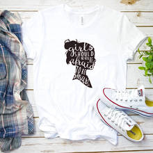 Женская футболка с изображением умного портрета, забавная модная футболка унисекс для девочек, Топы И Футболки 2024 - купить недорого