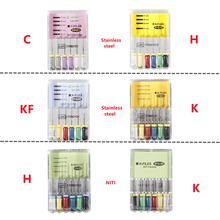 5/10 пакет зубная ручная Применение гибкий нити Нержавеющая сталь Материал корневого канала эндодонтическая C/H/K-файлы/K-Flex 08-15 #/15-40 #25 мм 2024 - купить недорого