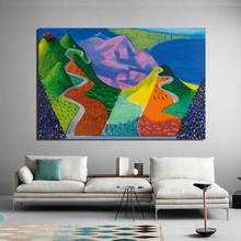 David Hockney Wallpaper Wall Art Canvas Posters And Prints Canvas Painting Decorative Pictures For Office Living Room Home Decor 2024 - buy cheap