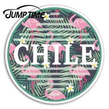 Jump Time Chile Vinyl Stickers Tropical Travel Sticker Laptop Luggage Decal Decor Window Bumper Waterproof 2024 - buy cheap