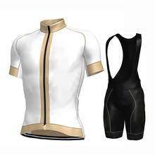 Conjunto de Ropa de Ciclismo para hombre y mujer, Conjunto de Jersey y pantalones cortos con pechera, transpirable, para Ciclismo de montaña, 2021 2024 - compra barato