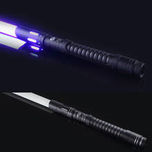 New Lightsaber Metal Sword Laser 2021 Cosplay Boy Gril Toy Flashing Kids Gift Light Outdoor Creative Wars Party Toys 2024 - buy cheap
