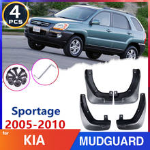 Car Mud Splash flaps Guards Fender for KIA Sportage KM 2005 2006 2007 2008 2009 2010 Mudflap Mudguards Tire Accessories Goods 2024 - buy cheap