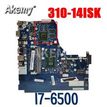 AKemy For Lenovo Ideapad 310-14ISK 510-14ISK Laptop motherboard With I7-6500 CPU 4G RAM DDR4 NM-A751 motherboard full test ok 2024 - buy cheap