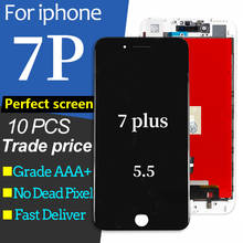 10 Pcs/Lot Grade AAA LCD For Iphone 7 Plus Lcd Touch Screen Display Digitizer Assembly Replacement For Iphone 7Plus Lcd 3D Touch 2024 - buy cheap