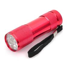 Portable mini Flashlight Torch 9 LED 1-mode White Light LED Flashlight 220lm LED Lamp Torchlight AAA Camping Lamp Pocket Light 2024 - buy cheap