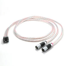 YTER Valhalla-Cable de conexión serie ODN XLR, Cable de Audio equilibrado con enchufe XLR de fibra de carbono macho a hembra 2024 - compra barato