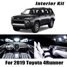 16x Canbus Error Free LED Interior Light Kit Package for 2019 Toyota 4Runner Car Accessories Map Dome Trunk License Light 2024 - buy cheap