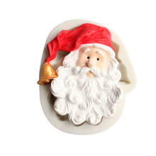 Santa Claus Silicone Mold DIY Fudge Chocolate Mold Kitchen Accessories Decoration Baking Accessories Appliances 2024 - buy cheap