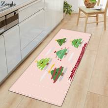 Zeegle Christmas Rugs and Carpets for Home Living Room Anti-slip Kitchen Carpet Bathroom Doormat Shower Mat Hallway Floor Rug 2024 - buy cheap