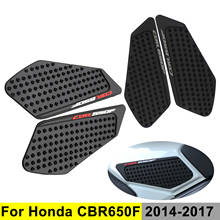 For Honda CBR650F 2014-2017 Fuel Tank Traction Side Pad Gas Knee Grip Stickers Motorcycle Protector Anti Slip Decals 2015 2016 2024 - buy cheap