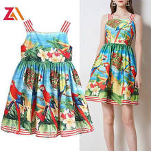 ZALady designer Goblincore mini strap dresses for women vintage printed summer dress woman clothes sundress femme robe vestidos 2024 - buy cheap