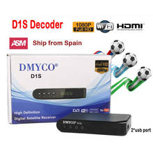 DMYCO D1S digital Satellite TV Receiver Full HD 1080P HD Receptor D1S decoder HD DVB-S2 lnb support powervu Youtube Youporn 2024 - buy cheap
