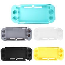 Caso de silicone macio branco para interruptor de nintendos lite ergonômico antiderrapante capa protetora da pele para ns switch lite mini console 2024 - compre barato