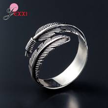 Wholesale Genuine 925 Sterling Silver Rings For Women High Quality Female Fashion Jewelry For Dance Party Wedding Engagement 2024 - buy cheap