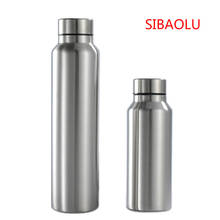 650 / 1000ml Single Wall Stainless Steel Kettle Portable Bpa-Free Cola Bottle Beer Drink Bottle Sports Kettle 2024 - buy cheap