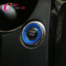 Interruptor de encendido de llave de coche, pegatina de llave embellecedora circular para Nissan x-trail Xtrail Rogue T32 Qashqai J11 Murano Teana, accesorios 2024 - compra barato