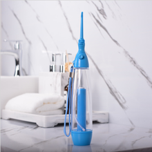 Portable No Electricity Oral Irrigator Clean The Mouth Wash Tooth Water Irrigation Manual Water Extrusion Dental Flosser  ABS 2024 - buy cheap