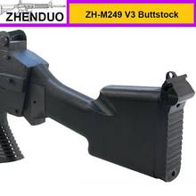 ZHENDUO ZH M249 Upgrade Buttstock Battery Bin 2024 - buy cheap