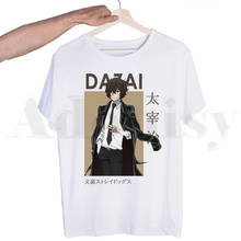 Chuuya Nakahara Bungou Stray Dogs Osamu Dazai Tshirts Men Fashion Summer T-shirts Tshirt Top Tees Streetwear Harajuku Funny 2024 - buy cheap
