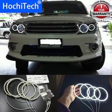 HochiTech For Toyota FORTUNER 2008-2010 Ultra bright SMD white LED angel eyes 2600LM 12V halo ring kit daytime running light DRL 2024 - buy cheap