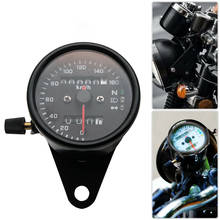 спидометр для мотоцикла Спидометр для мотоцикла, кафе, гонщик, мотоцикл, датчик одометра, ЖК-дисплей, индикатор, Аксессуары для мотоцикла, для Honda 2024 - купить недорого