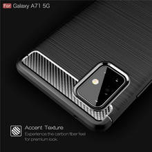 For Cover Samsung Galaxy A71 5G Case For Galaxy A71 5G TPU Rugged Armor Silicone Bumper Phone Cover For Samsung A71 A716F Fundas 2024 - buy cheap