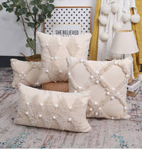 Bohemian cotton and linen pillowcase tufted ball covers of cushions for sofas homestay living room home decorative pillows cover 2024 - buy cheap