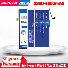 4500mAh For Original iPhone 6 Plus Battery / 6S Plus SE II 2 2020 /A2312 Mobile Phone Battery 2024 - buy cheap