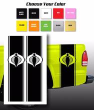 For G.I. Joe Cobra Chevy Ford Dodge Pickup Truck Bed Stripes decal / Choose Color 2024 - buy cheap