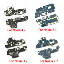 Puerto de carga USB, micrófono, Dock, placa de conector, Cable flexible, piezas de reparación para Nokia 2,2, 3,2, 4,2, 7,2, 5,3, 3,2 2024 - compra barato