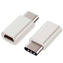 10PCS USB 3.1 Type C Male to Micro USB Female Adapter Type-C Converter Connector USB-C black and white 2024 - buy cheap