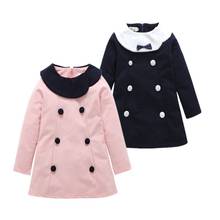 Seartist 2021 New Girls Dresses Spring A-Line Long Sleeved Casual Princess Dress Girl Outfits Windbreaker Baby Girl Clothes 25 2024 - buy cheap