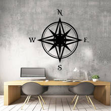 3D compass Vinyl Wall Sticker Home Decor Stikers Removable Wall Sticker Bedroom Nursery Decoration 2024 - buy cheap