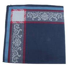 3x 100% Pure Cotton Mens Handkerchiefs Pocket Square Hankies for Formal Suit 2024 - buy cheap