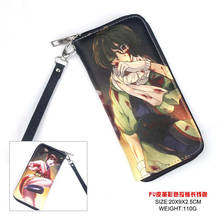 New Goods: Anime Koutetsujou No Kabaneri PU Long Wallet/Cell Phone Clutch Purse/Portable Purse 2024 - buy cheap