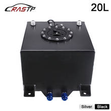 RASTP-High Quality Aluminum 20L Fuel Surge Tank Mirror Polish Fuel Cell with Cap with Sensor  RS-OCC040 2024 - buy cheap