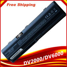 Bateria de laptop para hp pavillon dv2000 dv6000 2009-001 593553-001 2024 - compre barato