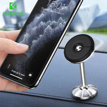 Автомобильный держатель для телефона FLOVEME, магнитный, с поворотом на 360 градусов, черный, серебристый 2024 - купить недорого