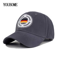 Bandeira alemanha boné de beisebol masculino e feminino, chapéu snapback bordado osso gorro para homens boné de pai 2024 - compre barato