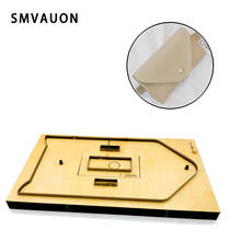 SMVAUON Cutting Dies Wooden Diy Woman Crossbody Bag Leather Handmade Craft Laser Mold Tools Suitable For Die-cutting Machine 2024 - buy cheap