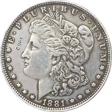 1881-S USA Morgan Dollar coins COPY 2024 - buy cheap
