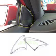 Car styling Interior Door Stereo Audio Speaker Decoration Cover Sticker Trim For Mercede Benz GLA A Class X156 Auto Accessories 2024 - buy cheap