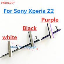 Juego de fundas para Sony Xperia Z2 L50W D6502 D6503, puerto de ranura de carga USB Micro SD Original, reparación 2024 - compra barato