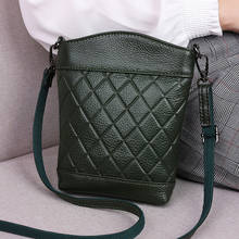 Роскошная женская сумочка из натуральной кожи, сумки через плечо для женщин, женские тоуты, кошелек, маленькая дамская сумка-мешок 2024 - купить недорого