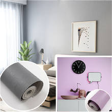 Waterproof PVC Self adhesive Wallpaper Removable Solid Color Vinyl Wall Stickers Home Decor Bedroom Furniture Contact Paper5-10M 2024 - buy cheap